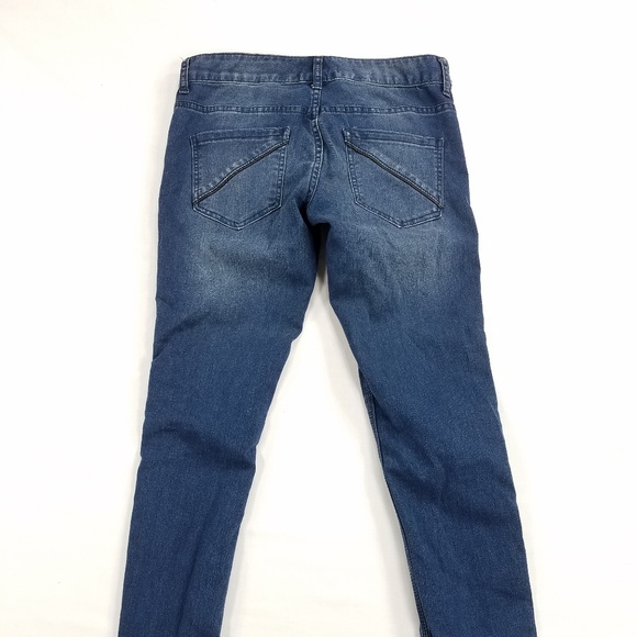 FP Free People Skinny Ankle Stretch Denim Jeans - Picture 7 of 8